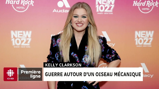 On vous résume la controverse concernant Kelly Clarkson (et un oiseau mécanique)