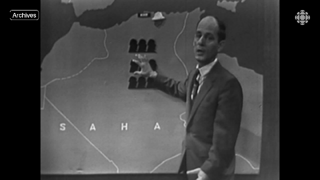 L'émission « Point de mire » : René Lévesque analyse la guerre d'Algérie