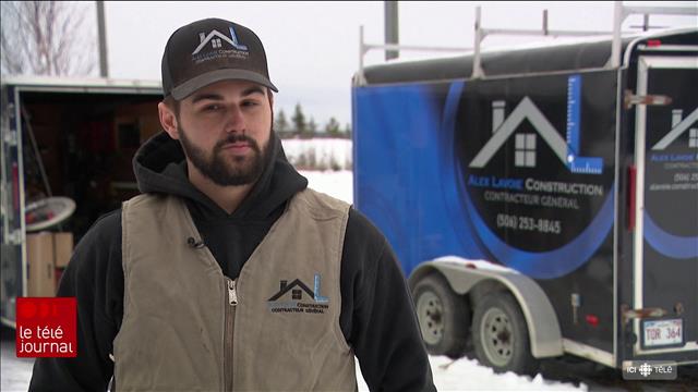 Alex Lavoie, d’élève proche du décrochage à entrepreneur en construction