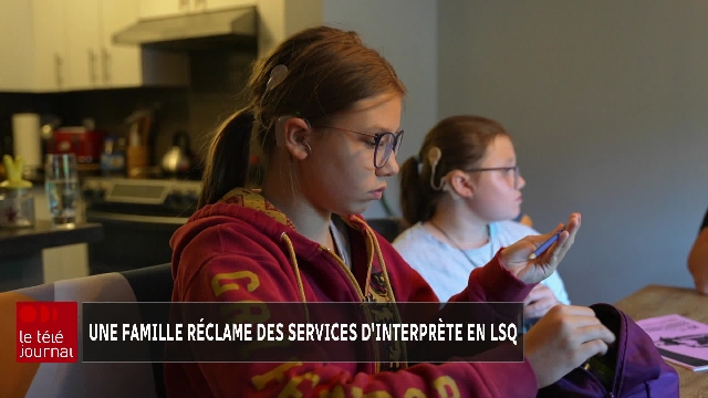 Une famille réclame davantage d'interprètes en LSQ dans les écoles