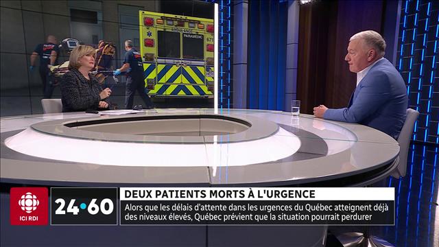 24.60 : Les urgences du Québec sous pression | Info | Radio-Canada