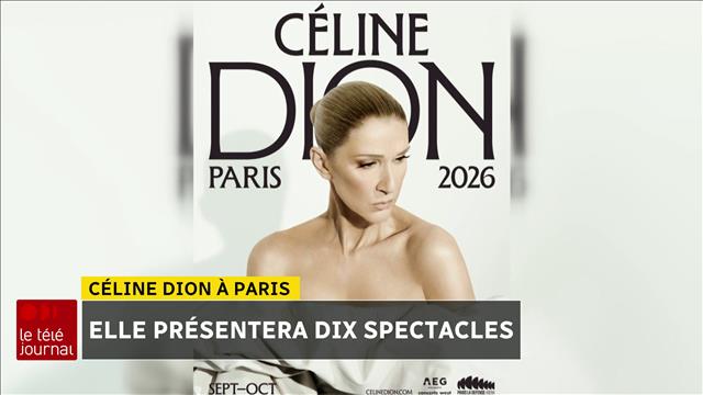 Céline Dion fait son grand retour sur scène après six ans d'absence