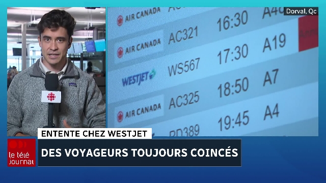 WestJet et ses agents de bord arrivent à une entente de principe