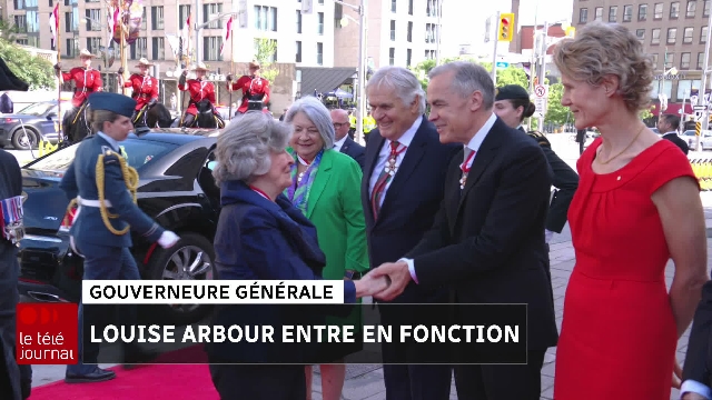Louise Arbour entre en poste comme gouverneure générale
