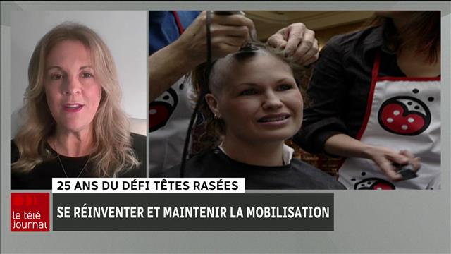 25 ans du Défi têtes rasées