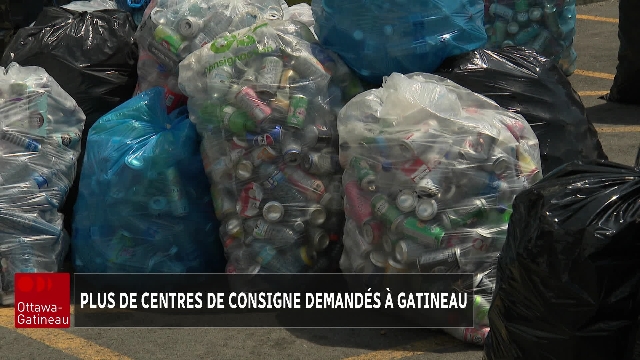 Plus de centres de consigne demandés à Gatineau