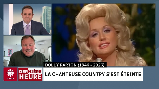 Dolly Parton s’est éteinte à l’âge de 80 ans : entrevue avec Maxime Landry