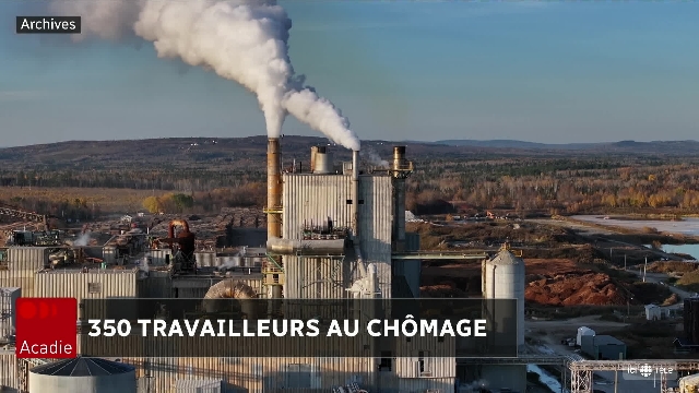 Environ 350 emplois en jeu à l'usine de Nackawic