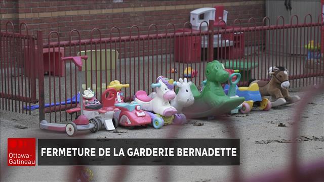 Fermeture de la garderie Bernadette sur le campus de l'Université d'Ottawa