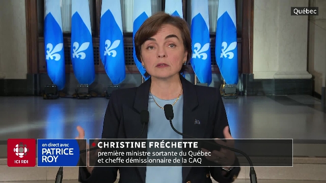 Un départ en noblesse pour Christine Fréchette?
