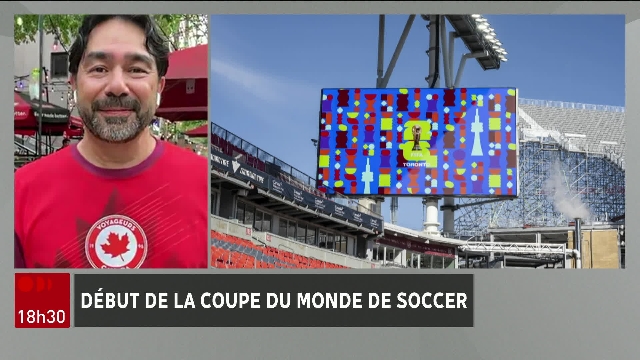 Les partisans canadiens prêt pour la Coupe du monde