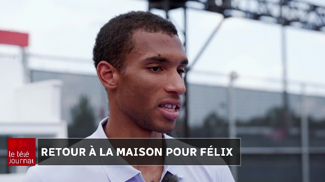 Félix Auger-Aliassime à Montréal pour l'Omnium Banque Nationale