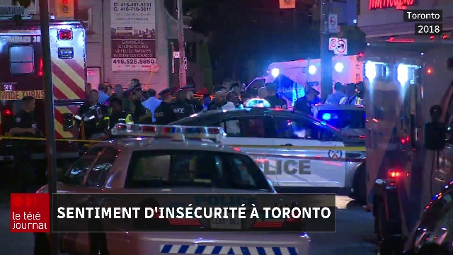 Violence armée : sentiment d’insécurité à Toronto
