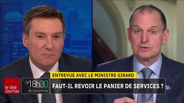 Budget du Québec : entrevue avec le ministre Eric Girard